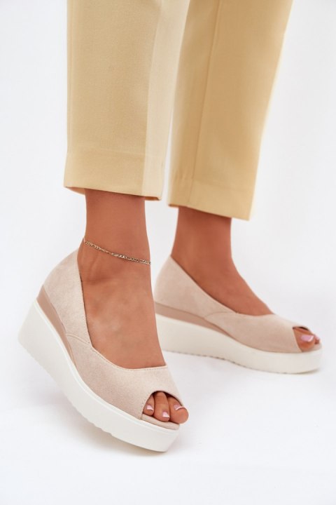 Sandały Model Velira JH528P Beige - Step in style Sandały Model Velira JH528P Beige - Step in style