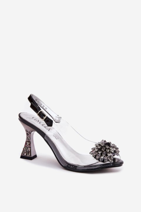 Sandały Model Vinceza 70116 Black - Step in style Sandały Model Vinceza 70116 Black - Step in style