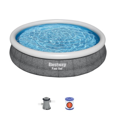 Bestway Basen Rozporowy 366 x 76 cm Bestway 57445 Bestway Basen Rozporowy 366 x 76 cm Bestway 57445