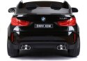 LEAN CARS Auto Na Akumulator BMW X6M Czarne Dwuosobowy Fotel