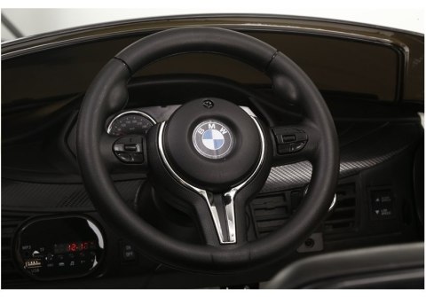 LEAN CARS Auto na Akumulator BMW X6 Białe Skóra, EVA