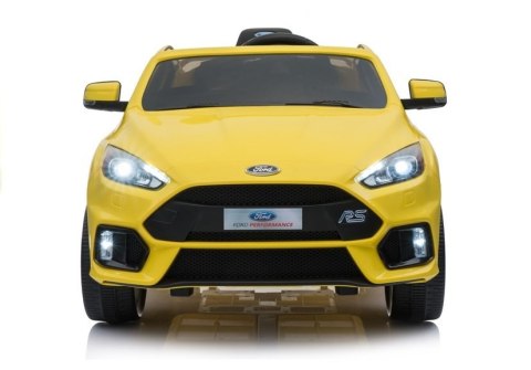 LEAN CARS Auto na akumulator Ford Focus RS Żółte LEAN CARS Auto na akumulator Ford Focus RS Żółte