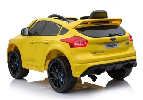 LEAN CARS Auto na akumulator Ford Focus RS Żółte LEAN CARS Auto na akumulator Ford Focus RS Żółte