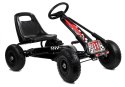 LEAN CARS Gokart Czarny A-15 Pompowane Koła