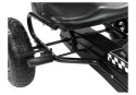 LEAN CARS Gokart Czarny A-15 Pompowane Koła