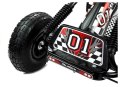 LEAN CARS Gokart Czarny A-15 Pompowane Koła