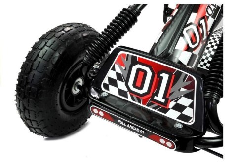 LEAN CARS Gokart Czarny A-15 Pompowane Koła LEAN CARS Gokart Czarny A-15 Pompowane Koła