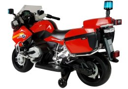 LEAN CARS Motor na Akumulator BMW R1200 Policja Czerwony