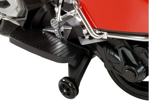 LEAN CARS Motor na Akumulator BMW R1200 Policja Czerwony LEAN CARS Motor na Akumulator BMW R1200 Policja Czerwony
