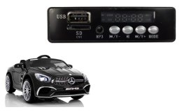 LEAN CARS Panel muzyczny do auta Akumulator Mercedes SL65 XMX602