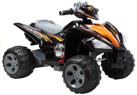 LEAN CARS Quad na Akumulator Duże Koła Czarny LEAN CARS Quad na Akumulator Duże Koła Czarny
