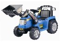 LEAN CARS Traktor na Akumulator ZP1005 Niebieskie