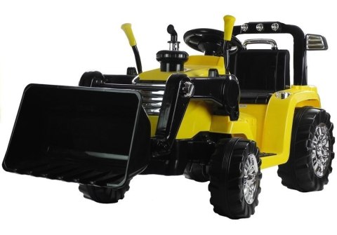 LEAN CARS Traktor na Akumulator ZP1005 Żółte LEAN CARS Traktor na Akumulator ZP1005 Żółte