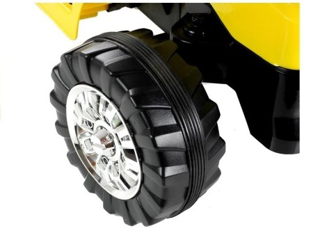 LEAN CARS Traktor na Akumulator ZP1005 Żółte LEAN CARS Traktor na Akumulator ZP1005 Żółte