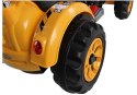 LEAN CARS Traktor na akumulator z Łyżką Koparka Pomarańczowy