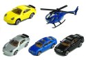LEAN Toys Parking Poziomowy Tor Winda 4 Autka Helikopter