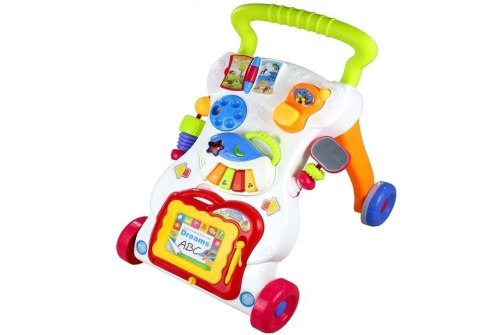 LEAN Toys Pchacz Chodzik Telefon Pianinko Znikopis 3 w 1