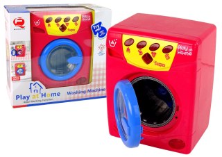 LEAN Toys Pralka na Baterie Otwierany Bęben z Wodą