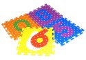 LEAN Toys Puzzle Piankowe Kolorowe Alfabet i Cyferki 36 elementów