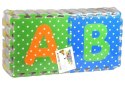 LEAN Toys Puzzle Piankowe Kolorowe Alfabet i Cyferki 36 elementów