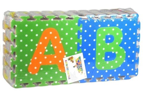 LEAN Toys Puzzle Piankowe Kolorowe Alfabet i Cyferki 36 elementów LEAN Toys Puzzle Piankowe Kolorowe Alfabet i Cyferki 36 elementów