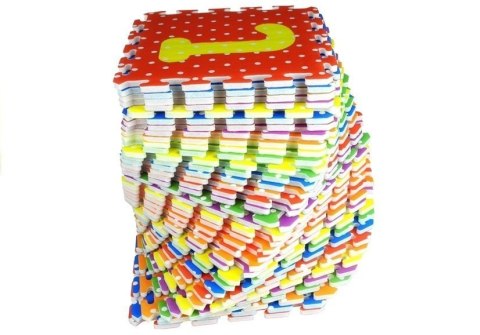 LEAN Toys Puzzle Piankowe Kolorowe Alfabet i Cyferki 36 elementów LEAN Toys Puzzle Piankowe Kolorowe Alfabet i Cyferki 36 elementów