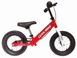 LEAN Toys Rower Biegowy CROWN Czerwony Pompowane Koła