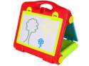 LEAN Toys Tablica Składana w Walizkę Dwustronna 2w1 Na Kredę