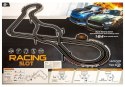 LEAN Toys Tor Wyścigowy 2 Autka Kontrolery Slot Cars 1:64
