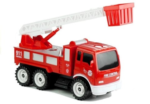 LEAN Toys Zestaw Strażaka Wóz Hełm Gaśnica Piła 14 Elementów LEAN Toys Zestaw Strażaka Wóz Hełm Gaśnica Piła 14 Elementów