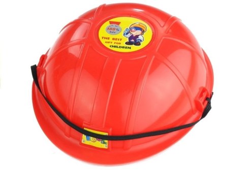 LEAN Toys Zestaw Strażaka Wóz Hełm Gaśnica Piła 14 Elementów LEAN Toys Zestaw Strażaka Wóz Hełm Gaśnica Piła 14 Elementów