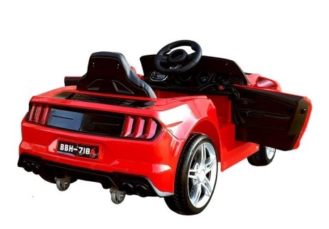LEAN CARS Auto na Akumulator BBH-718A Czerwone
