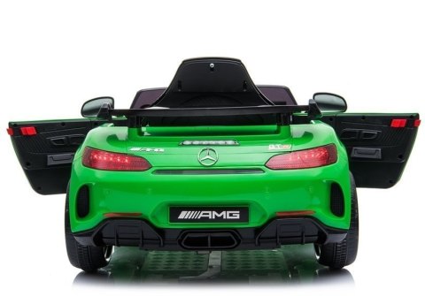 LEAN CARS Auto na Akumulator Mercedes GTR Zielony LEAN CARS Auto na Akumulator Mercedes GTR Zielony