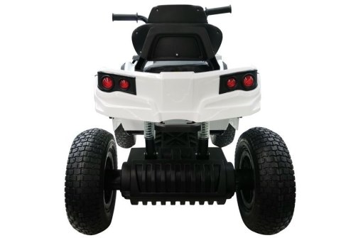 LEAN CARS Quad na Akumulator BDM0906 Pompowane Koła Biały LEAN CARS Quad na Akumulator BDM0906 Pompowane Koła Biały