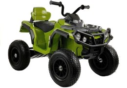 LEAN CARS Quad na Akumulator BDM0906 Pompowane Koła Zielony