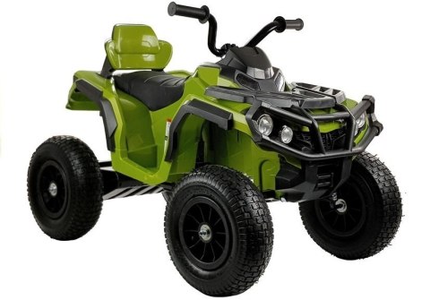 LEAN CARS Quad na Akumulator BDM0906 Pompowane Koła Zielony LEAN CARS Quad na Akumulator BDM0906 Pompowane Koła Zielony