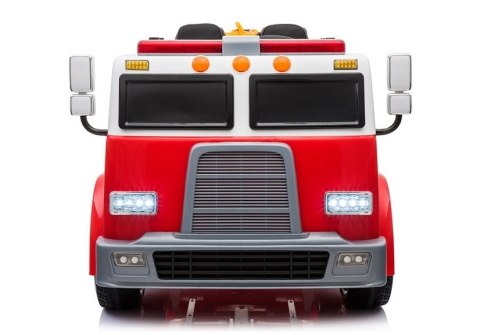 LEAN CARS Wóz Strażacki na Akumulator Czerwony Dla Dzieci Pilot LL911 LEAN CARS Wóz Strażacki na Akumulator Czerwony Dla Dzieci Pilot LL911