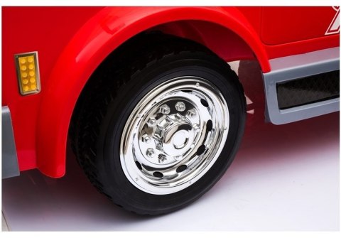 LEAN CARS Wóz Strażacki na Akumulator Czerwony Dla Dzieci Pilot LL911 LEAN CARS Wóz Strażacki na Akumulator Czerwony Dla Dzieci Pilot LL911