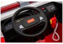 LEAN CARS Wóz Strażacki na Akumulator Czerwony Dla Dzieci Pilot LL911