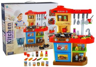 LEAN Toys Kuchnia Dla Malucha z dźwiękami i światełkami Kran