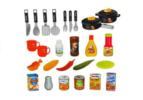 LEAN Toys Kuchnia Dla Malucha z dźwiękami i światełkami Kran