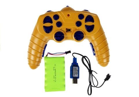 LEAN Toys Pojazd Budowlany Koparka RC Zdalnie Sterowana 2.4G R/C Światła Żółty