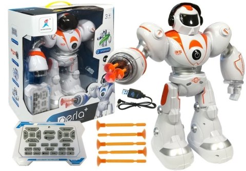 LEAN Toys Robot Zdalnie sterowany pomarańczowy LEAN Toys Robot Zdalnie sterowany pomarańczowy