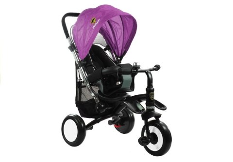 LEAN Toys Rower Trójkołowy PRO400 Fioletowy LEAN Toys Rower Trójkołowy PRO400 Fioletowy