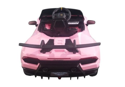 LEAN CARS Auto na akumulator Lamborghini Huracan Różowe LEAN CARS Auto na akumulator Lamborghini Huracan Różowe