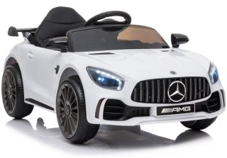 LEAN CARS Auto na akumulator Mercedes AMG GT R Biały