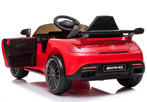 LEAN CARS Auto na akumulator Mercedes AMG GT R Czerwony LEAN CARS Auto na akumulator Mercedes AMG GT R Czerwony