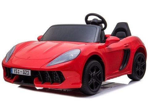 LEAN CARS Auto na akumulator YSA021A Czerwony Lakierowany LEAN CARS Auto na akumulator YSA021A Czerwony Lakierowany