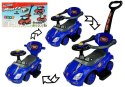 LEAN CARS Jeździk z Pchaczem Mega Car 3w1 Niebieski