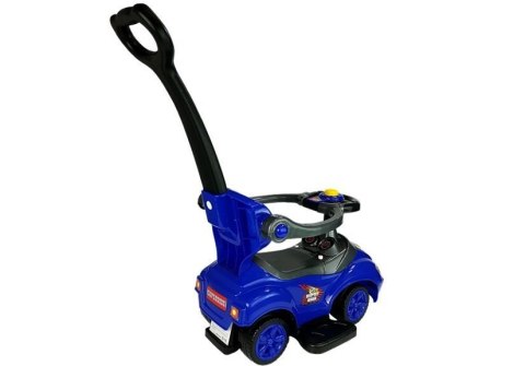LEAN CARS Jeździk z Pchaczem Mega Car 3w1 Niebieski LEAN CARS Jeździk z Pchaczem Mega Car 3w1 Niebieski